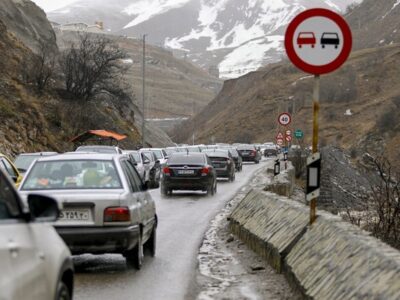 جاده چالوس دوطرفه شد