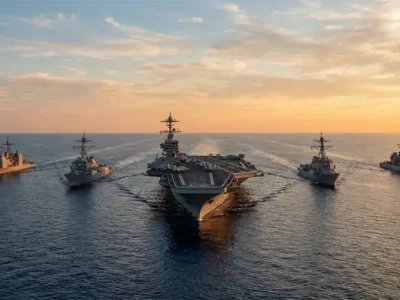 جزئیات جدید از آرایش ناو آبراهام لینکلن در منطقه/ شمارش معکوس حمله آمریکا آغاز شد؟