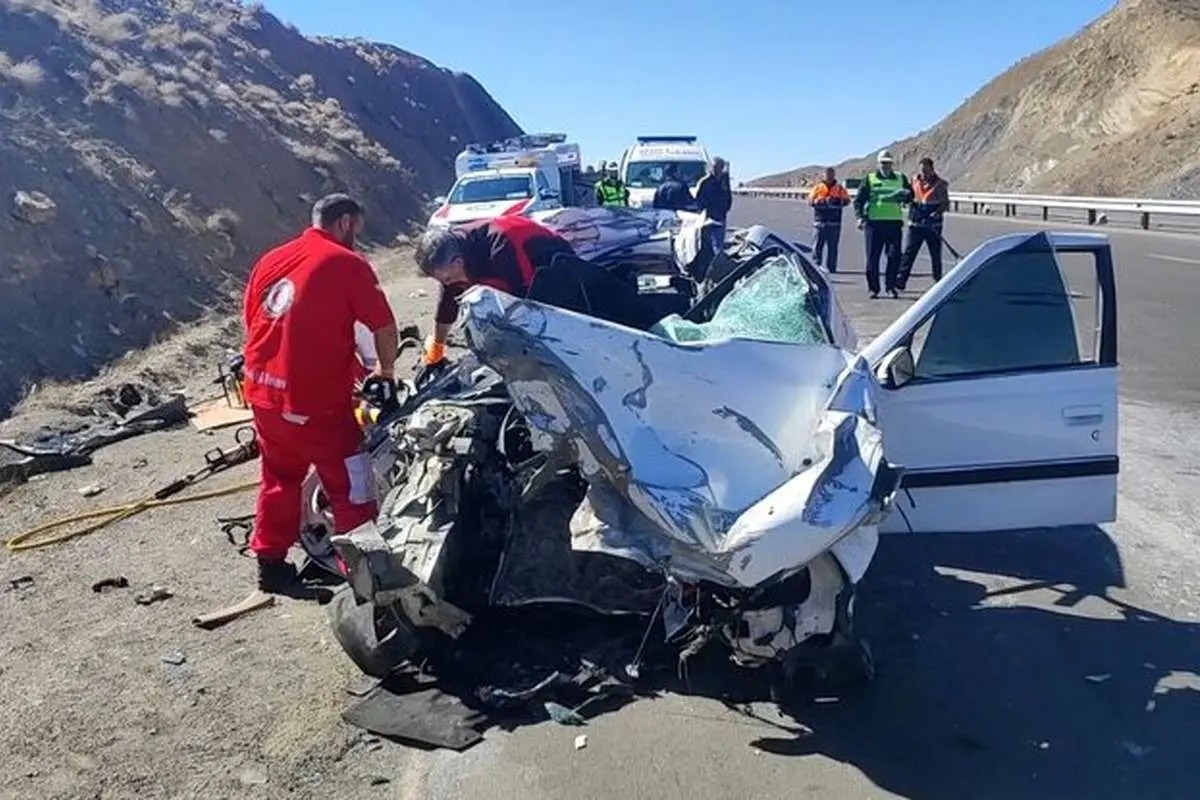 حادثه دلخراش رانندگی / ۶ نفر در آزادراه اصفهان-نطنز کشته شدند