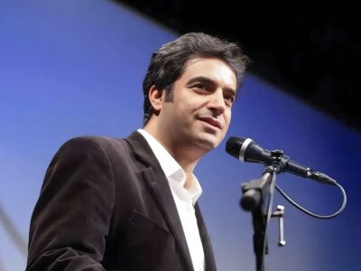 حضور توجه‌برانگیز منوچهر هادی در جشنواره فجر+ عکس