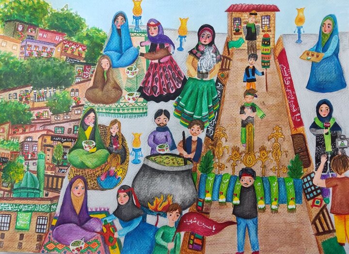 درخشش ۲۱ کودک و نوجوان ایرانی در مسابقه نقاشی کاناگاوا ژاپن