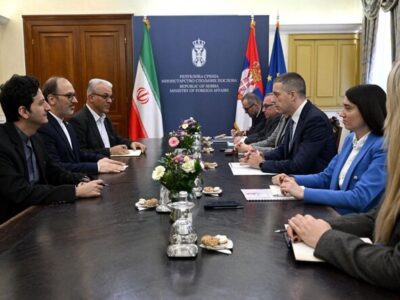 دیدار سفیر جدید جمهوی اسلامی ایران با وزیر خارجه صربستان