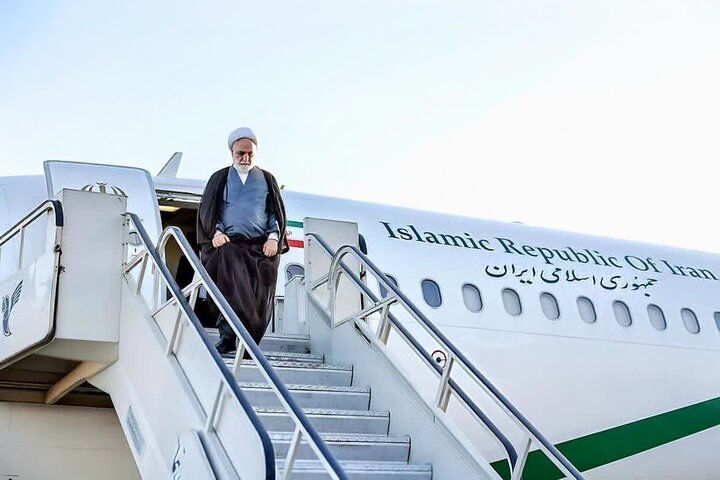 رئیس قوه قضائیه وارد اصفهان شد