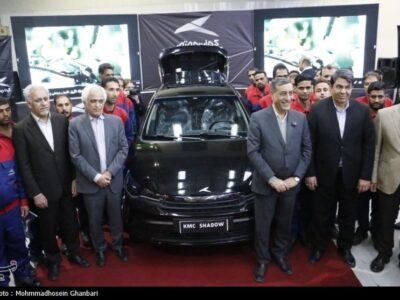 رونمایی از خودروی ملی «SHADOW» در بم؛ ظرفیت تولید سالانه 50هزار دستگاه