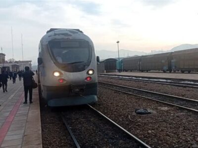 قطار وارد اردبیل شد