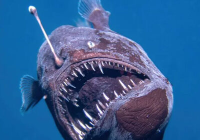 قلابچه‌ماهی: شکارچی نورانی اعماق دریا با قلاب مرگبار!