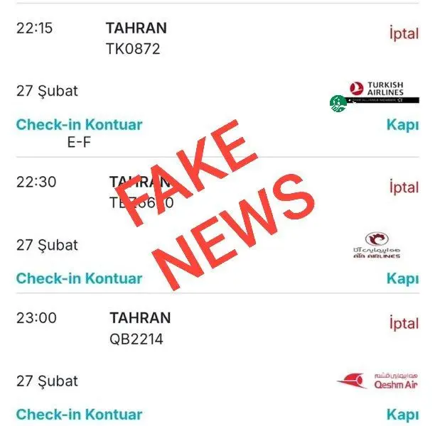 ماجرای لغو پرواز‌های استانبول به تهران چیست؟