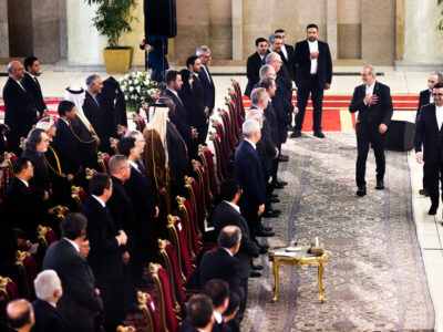 مراسم روز ملی جمهوری اسلامی « سلام سفرا» با حضور رئیس جمهور برگزار شد