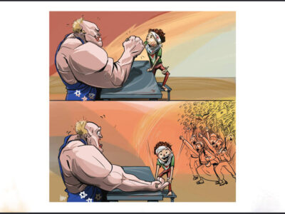 معرفی برگزیدگان فراخوان کارتون و کاریکاتور «شکست ترمیم ناپذیر»