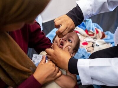 پوشش ۱۳۸ درصدی مرحله دوم طرح تکمیلی واکسیناسیون فلج اطفال در کیش