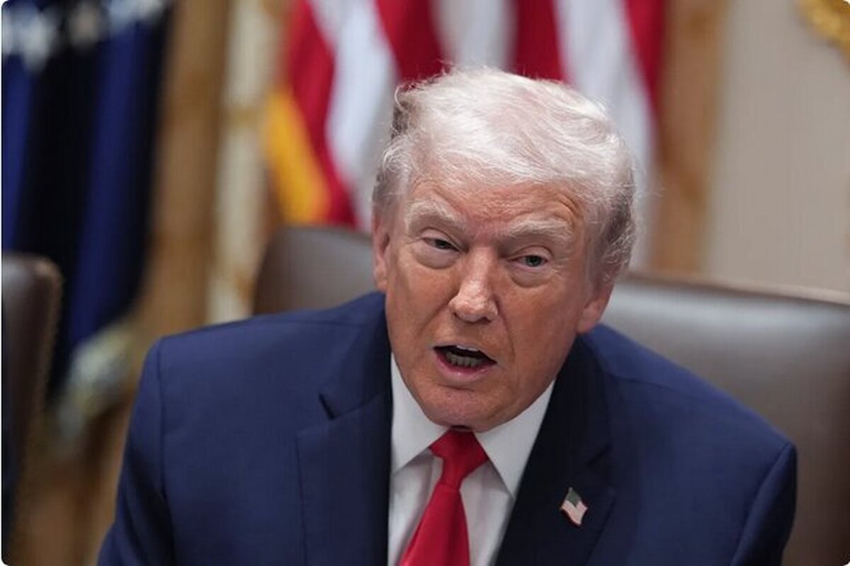 گریم سنگین ترامپ خبرساز شد+ عکس