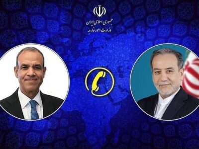 گفتگوی تلفنی عراقچی با وزیر خارجه مصر