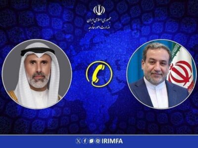 گفتگوی تلفنی وزرای امور خارجه ایران و کویت