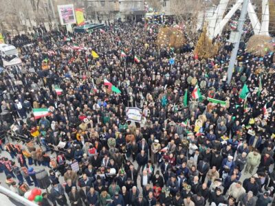 «۲۲بهمن» قرار سالانه ملت؛ لرستان خروشید و جاری شد