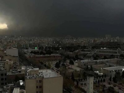 آلودگی هوا بعد از حمله موشکی/ تهران کی نفس می‌کشد؟