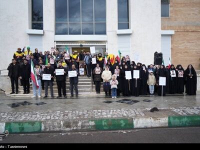 اجتماع مردمی و دانشجویی در حمایت از صنعت برق زنجان