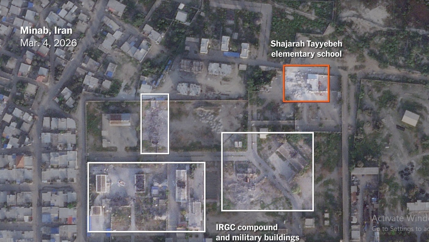 اعتراف نیویورک تایمز / حمله به مدرسه‌ در میناب کار ارتش آمریکا بود