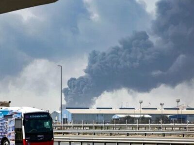 انفجار شدید در ابوظبی امارات / فرودگاه دبی تعطیل شد