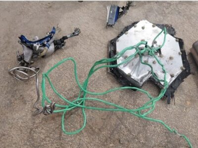 انهدام پهپاد پیشرفته اسرائیل در چهارمحال و بختیاری+تصاویر