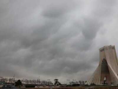 باران و رعدوبرق در راه تهران / کاهش محسوس دما از فردا