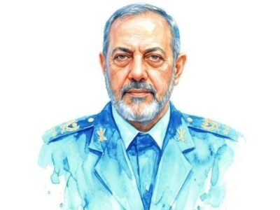 برگزاری مراسم خاکسپاری شهید امیرسرلشکر خلبان عزیز نصیرزاده در بهشت زهرا