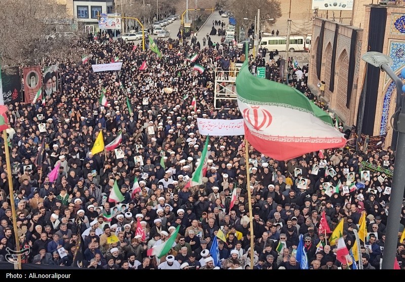 تجدید بیعت حماسی مردم اردبیل با انقلاب، امامین و شهدا