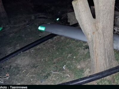 تسلط پدافند سپاه بر آسمان/ پهپاد هرمس 900 اسرائیلی در لرستان سرنگون شد