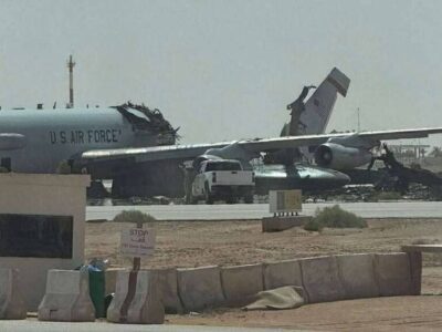 تصاویر هواپیمای آواکس‌ای۳ آمریکایی نابود شده منتشر شد/ کلش ریپورت گزارش کرد + تصاویر