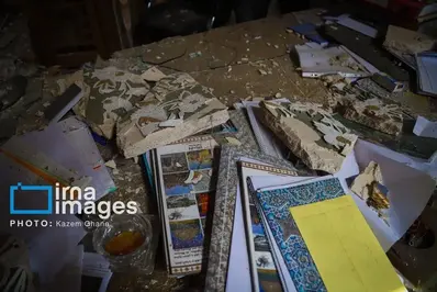 تصاویری دردناک از آسیب آثار تاریخی اصفهان در جنگ