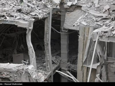 حمله آمریکایی ـ صهیونی به پتروشیمی تبریز