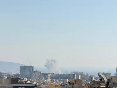 دو تصویر تلخ از بمباران تهران+ عکس