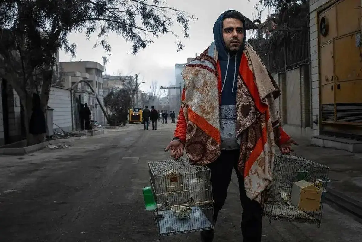 دو تصویر تلخ از بمباران تهران+ عکس