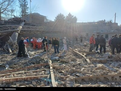 شهادت 6 نفر در حمله اسرائیل به شهر‌ نقده