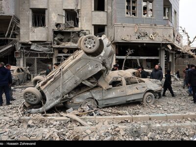 شهادت 8 نفر در حمله دشمن آمریکایی ـ صهیونی‌ به دادگستری لارستان