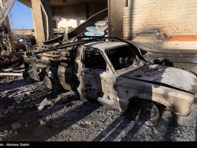 شهادت یک زن در حمله موشکی رژیم آمریکایی-صهیونی به بندرلنگه