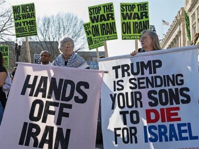 فشار شدید مردم آمریکا به ترامپ / این جنگ، جنگ اسرائیل است!