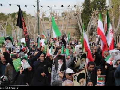 قیام ایرانی‌ها در خونخواهی امام شهید/فریاد انتقام از آمریکا و اسرائیل