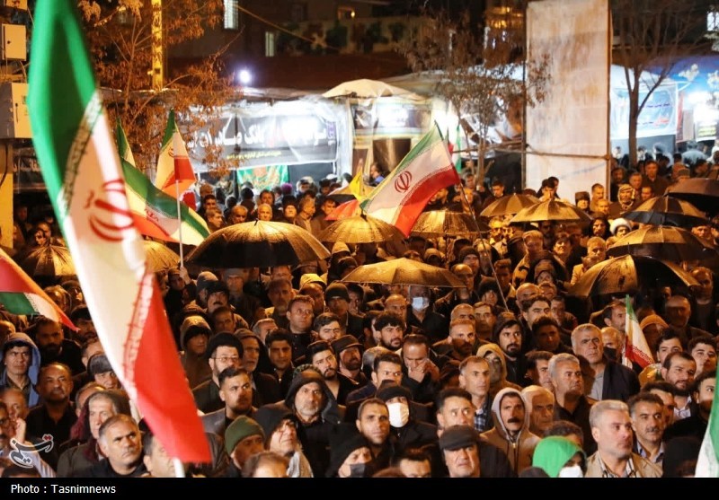 یاسوج به خروش آمد؛ مردم با تشییع 2 شهید فریاد بیعت سر دادند+تصاویر اخبار یاسوج , شهید امام خامنه ای (ره) ,