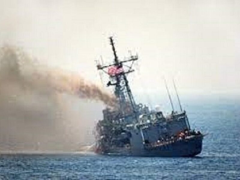 آتش‌سوزی در یکی از ناو‌های آمریکا