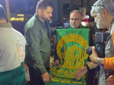 استقبال مردم قائمشهر از کاروان خدام رضوی