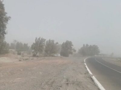 افزایش سرعت وزش باد برای شهرهای شمالی سیستان و بلوچستان