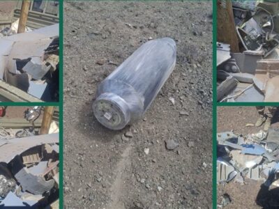 انهدام 5 فروند موشک تاماهاوک و یک فروند کروز در آسمان استان قزوین+عکس