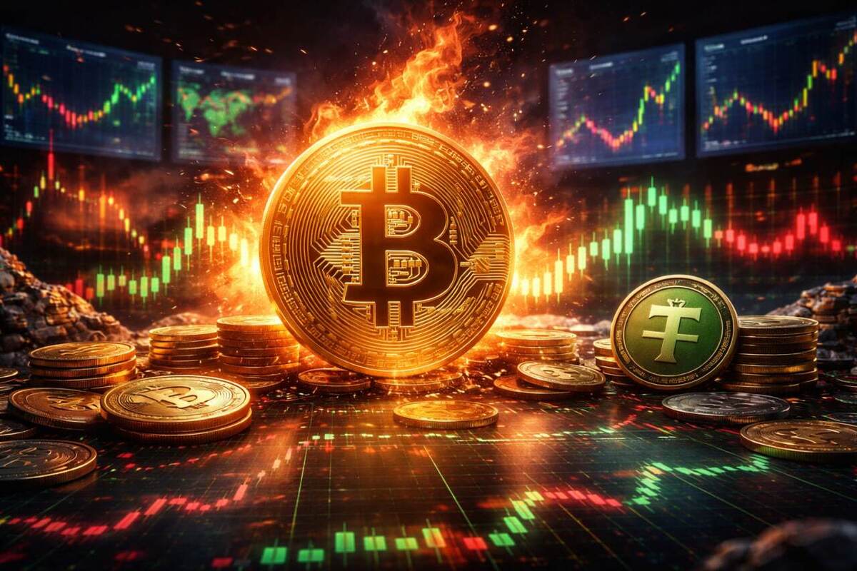 بازار رمزارزها در فاز تردید؛ تثبیت بیتکوین و رشد دوباره تتر