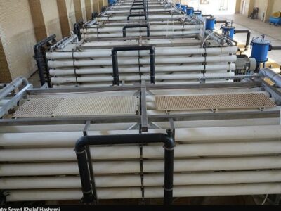 بهره‌برداری از بزرگترین تاسیسات آب‌شیرین‌کن بوشهر تا پایان امسال