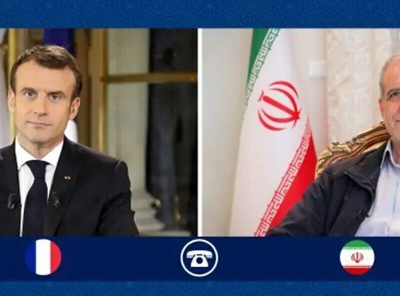 تاکید پزشکیان بر ضرورت آتش‌بس لبنان در گفت‌و‌گو با مکرون