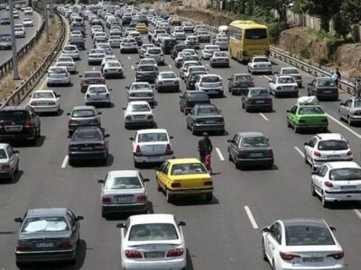 ترافیک سنگین در آزادراه‌های منتهی به تهران گزارش شد