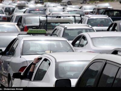 ترافیک نیمه‌سنگین در جاده‌های شمال