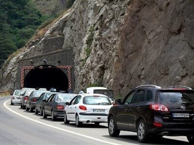 ترافیک نیمه‌سنگین در محورهای خروجی مازندران