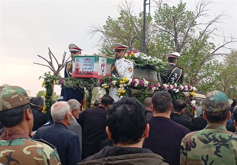 تشییع پیکر مطهر سرباز وطن، شهید «یاسر صفری» در شهریار