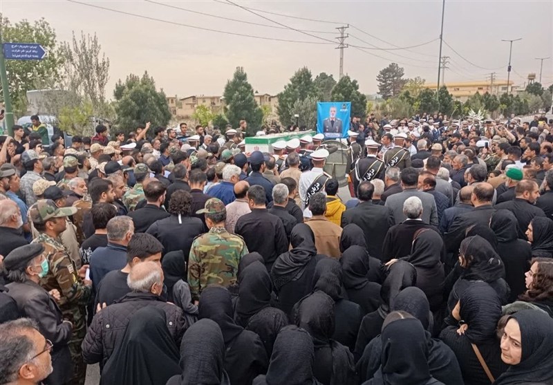 تشییع پیکر مطهر سرباز وطن، شهید «یاسر صفری» در شهریار شهریار , جنگ آمریکا و رژیم صهیونیستی علیه ایران , شهید , سربازی ,